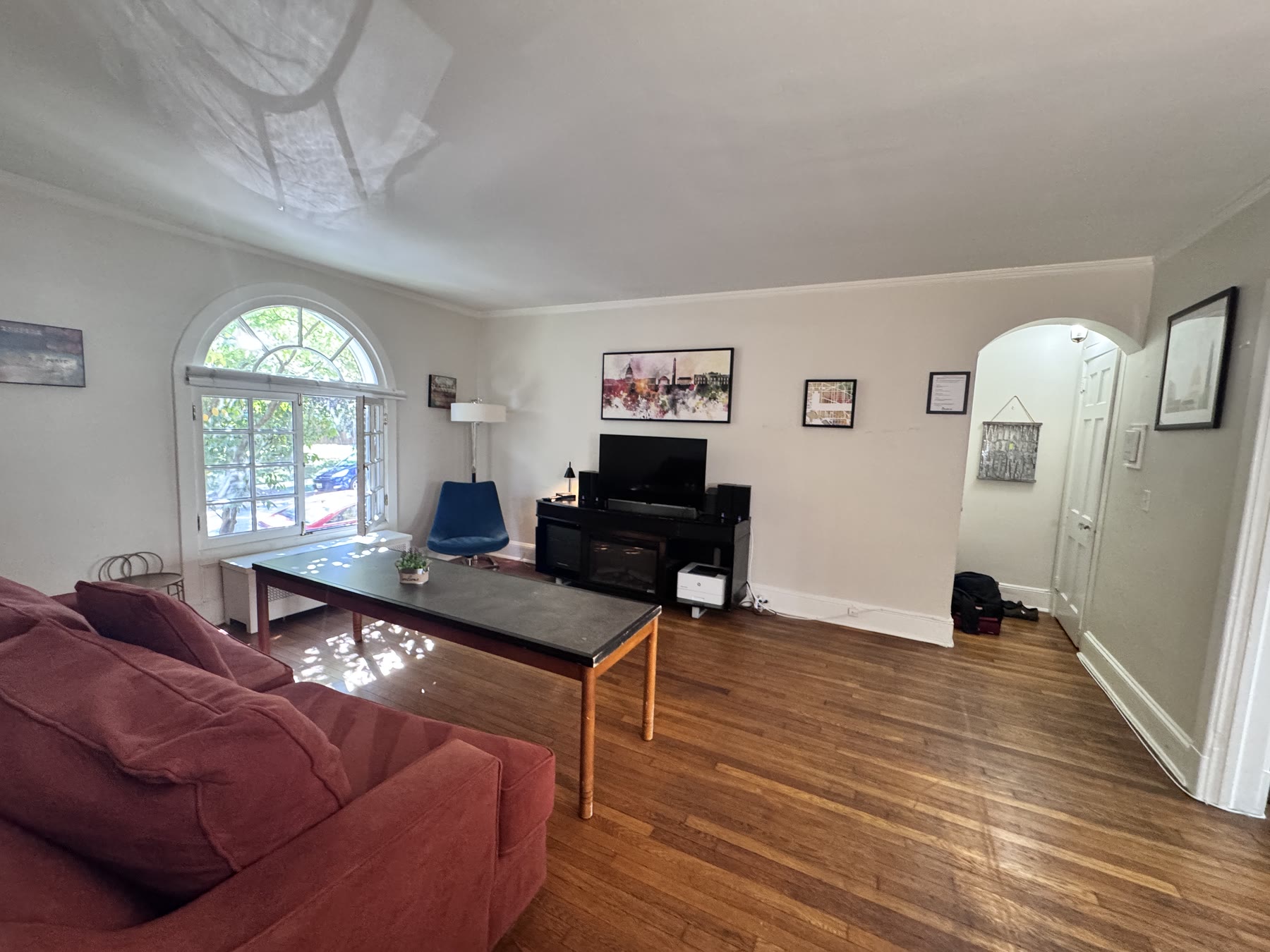 The Lincoln A living room