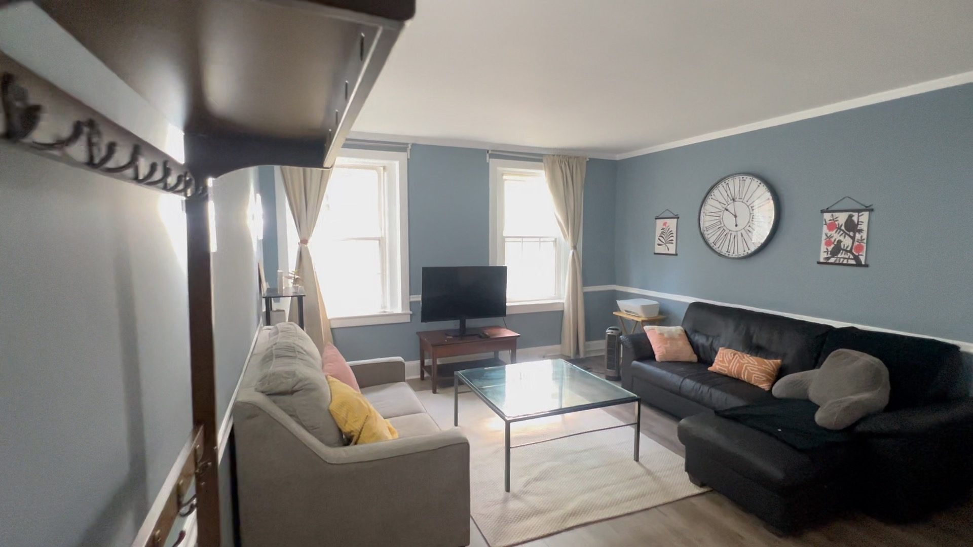 The Lincoln D living room