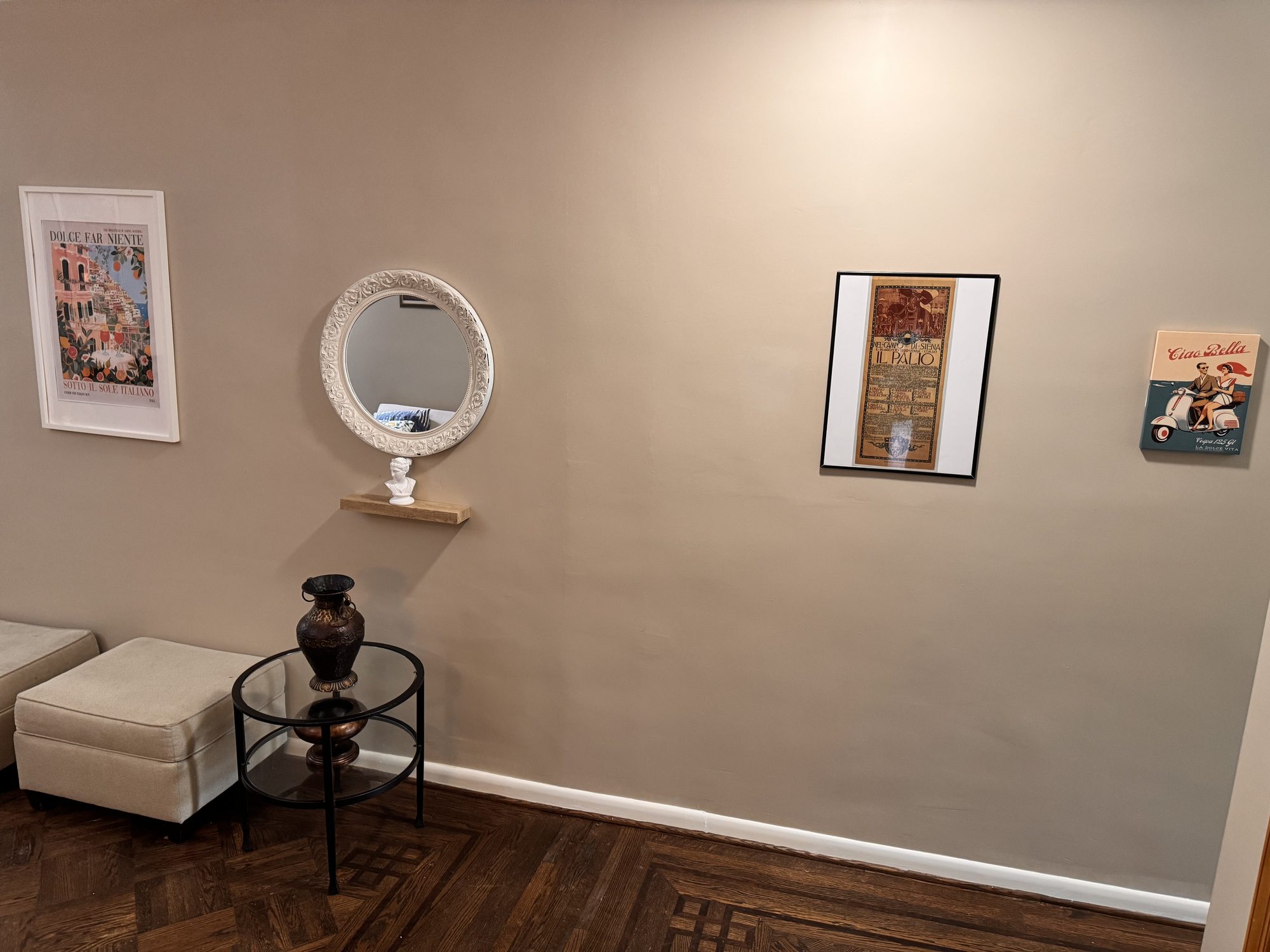 The Siena living room