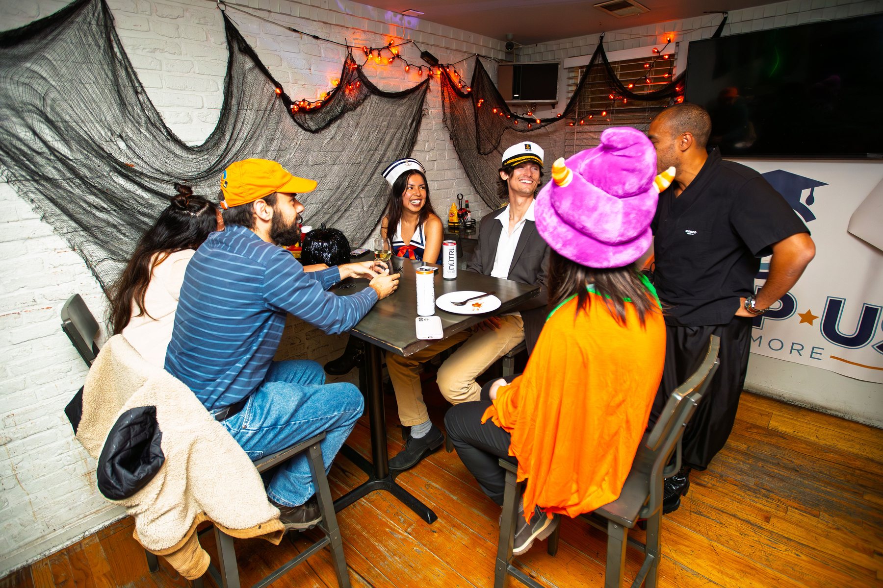 The CAMP-US Halloween party in Fells Point